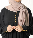 Abaya A-Line Dahbi crna