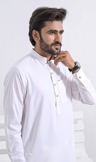 Sarwal Kameez SOFT line - Off White