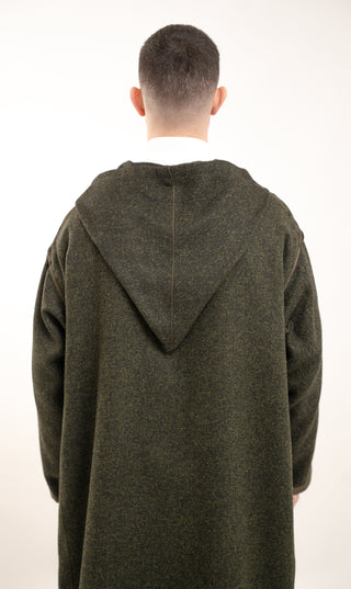 Djellaba Soft Kashmir - Dark Green
