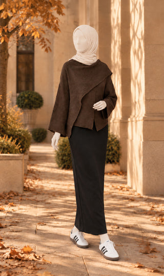 Soft Knit Wrap Cardigan