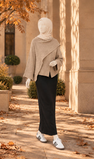 Soft Knit Wrap Cardigan