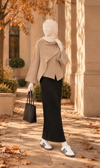 Soft Knit Wrap Cardigan