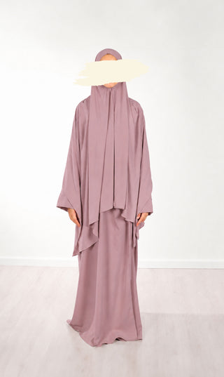 Prem. Jersey Sjaal UsW 100*200 - Light Mauve
