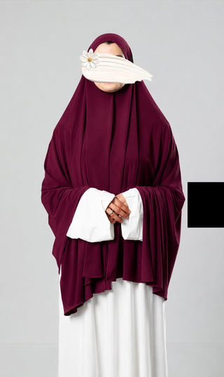 Premium Modal Cotton Scarf - Prune