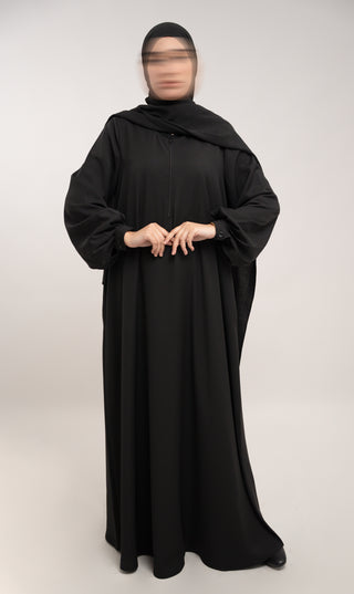 A-line Abaya TAYMA R - Black
