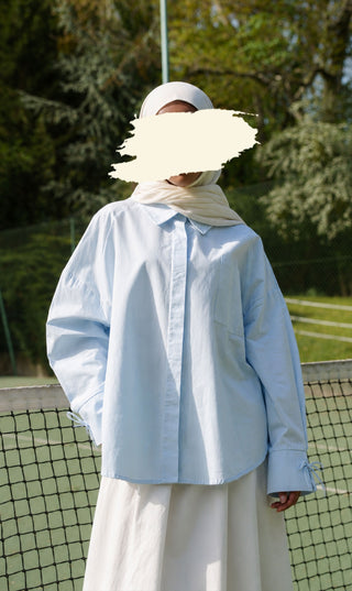 Blouse met kraag Cotton Niaha