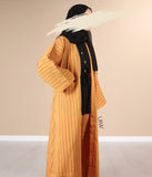 Sarah's Kimono & Pantolon seti - Koyu sarı
