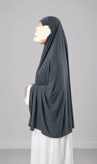 Premium Modal Cotton Scarf - Charcoal Grey