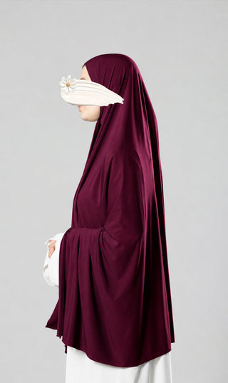 Premium Modal Cotton Scarf - Prune