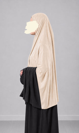 Premium Modal Cotton Scarf - Beige