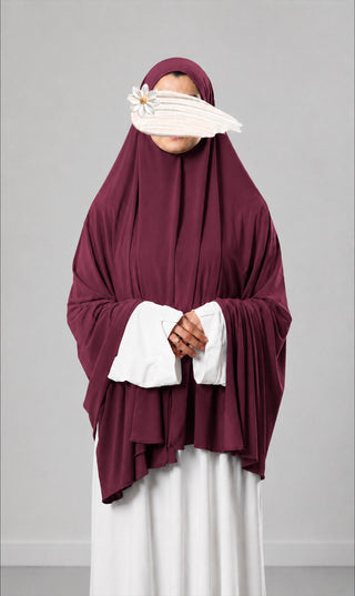 Premium Modal Cotton Scarf - Lila Rosée