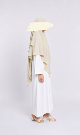 Double Diamond KHIMAR Jaz- Beige