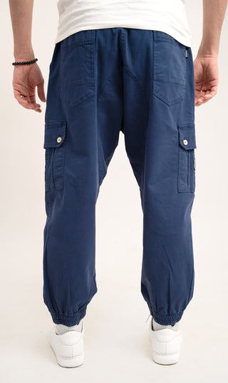 Jassim Chino Cotton - Marineblau