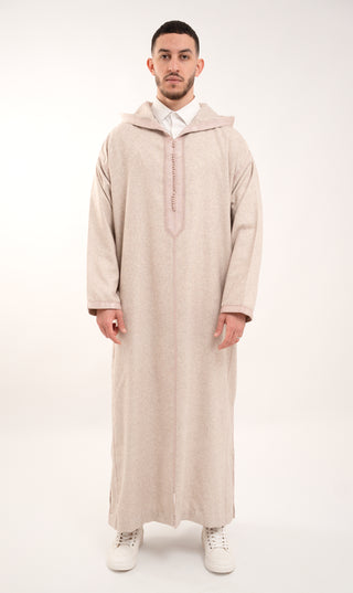 Djellaba Soft Kashmir - Baby Pink