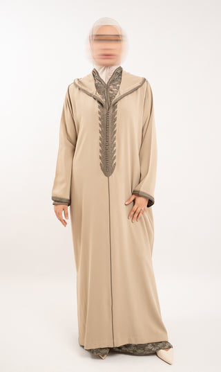 Safoura 2-D-Kaftan Vintage Pistazie 2