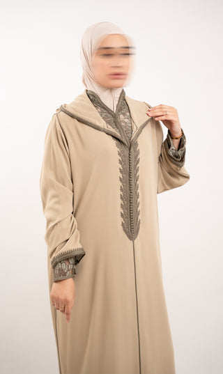 Safoura 2-D-Kaftan Vintage Pistazie 2