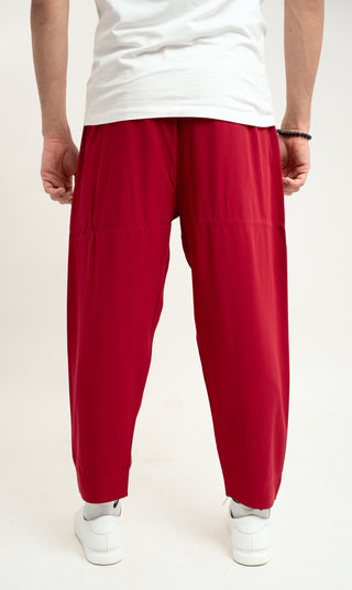 Pants Relax Viscose Line - Red