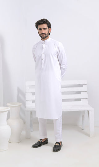 Sarwal Kameez Chino - Wit