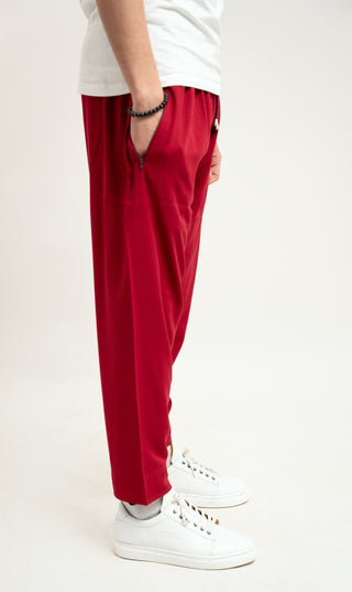 Pants Relax Viscose Line - Red
