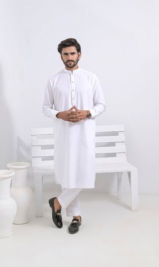 Sarwal Kameez Chino - Wit