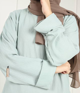 Noora Kimono Abaya Mint