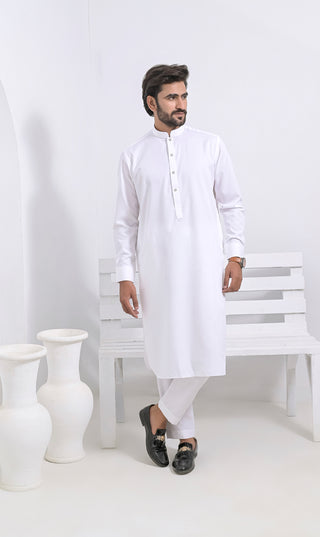 Sarwal Kameez Chino - Wit