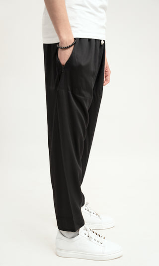 Pants Relax Viscose Line - Black