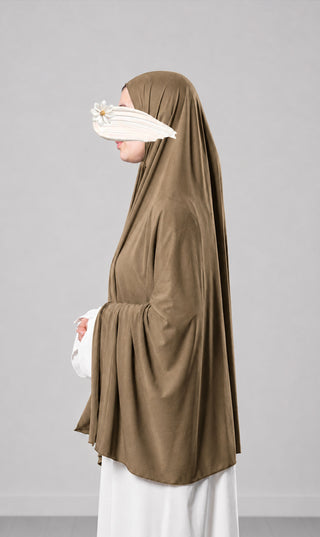 Premium Modal Cotton Scarf -Dark Taupe