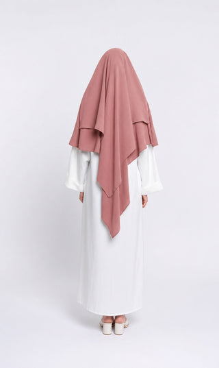 Double Diamond KHIMAR Jaz - Rose