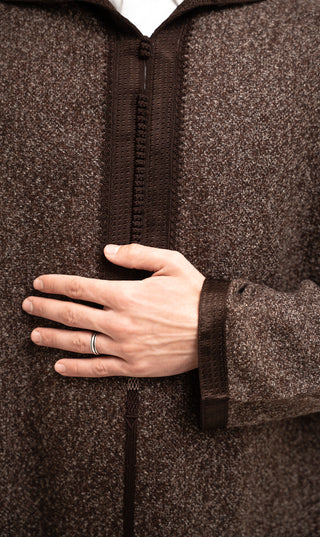 Djellaba Soft Kashmir - Taupe