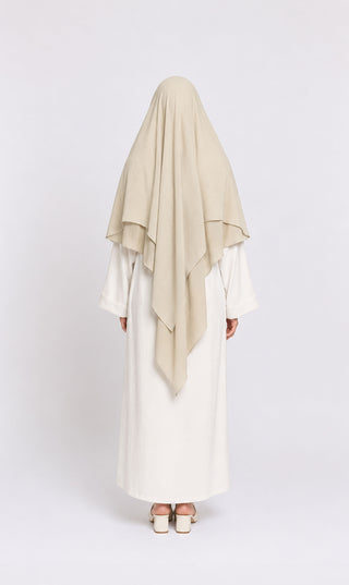 Double Diamond KHIMAR Jaz- Beige