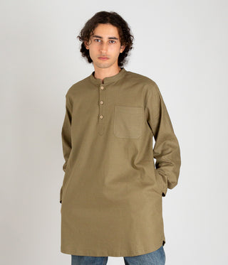 Linnen Kurti Yahya - Olive