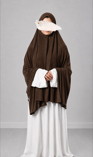 Premium Modal Cotton Scarf - Brown