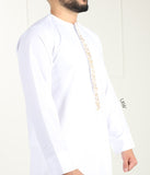 Qamees Arabesque Weiß