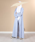 Sarah's Kimono- und Hosen-Set – Himmelblau