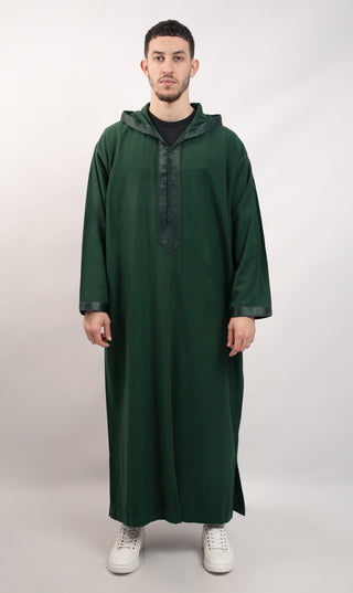 Djellaba Elegant Amir - Forest Green