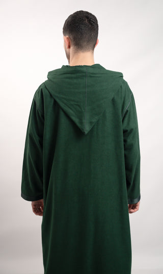 Djellaba Elegant Amir - Forest Green