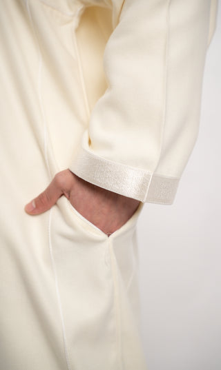 Djellaba Elegant Amir - Elfenbein