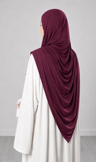 Premium Modal Cotton Scarf - Lila Rosée