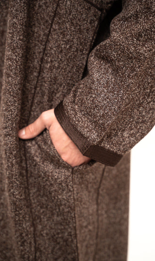 Djellaba Soft Kashmir - Taupe