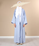 Sarah's Kimono & Pantolon Takımı - Gök Mavisi