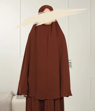 Pearl Heup Khimar - Cinnamon