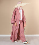 Sarahs Kimono & Buksesæt - Vintage Pink