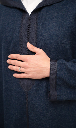 Djellaba Sof Haroun - Navy