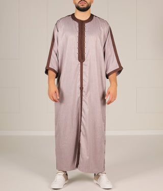 Kandora Al-Amir ELEGANT '23 - Grey Brown