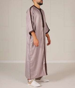 Kandora Al-Amir ELEGANT '23 - Grey Brown