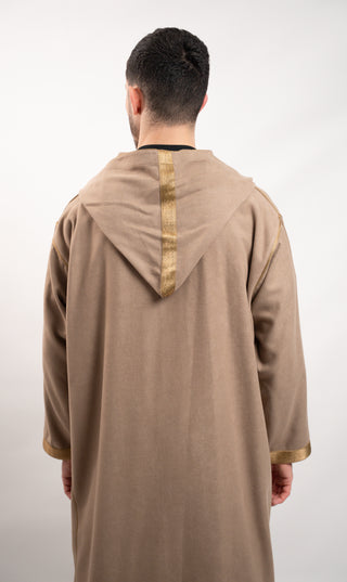 Djellaba Elegant Amir - Taupe