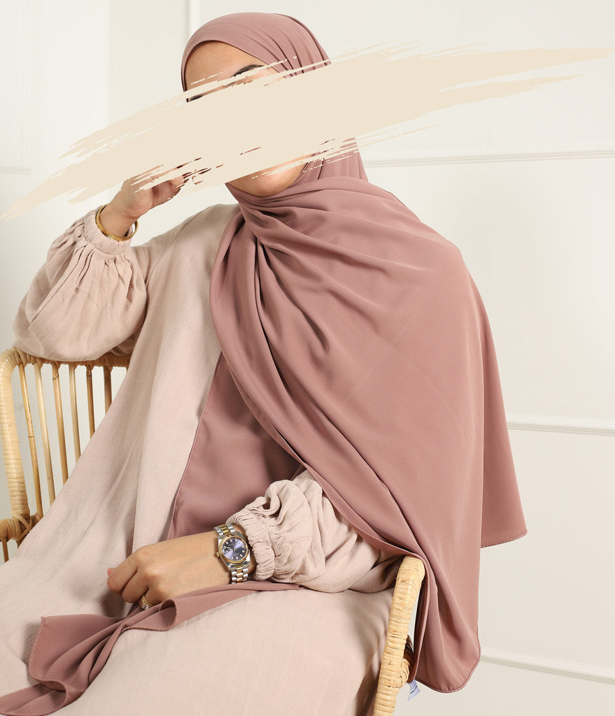 حجاب لؤلؤي - 70 × 200 سم
