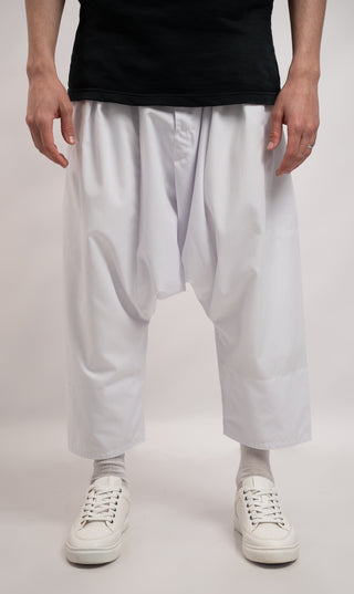 Ksandri Baggy Pants - White