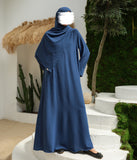 Abaya kimono A-line Jazz + Hijab UsW - Plave traperice